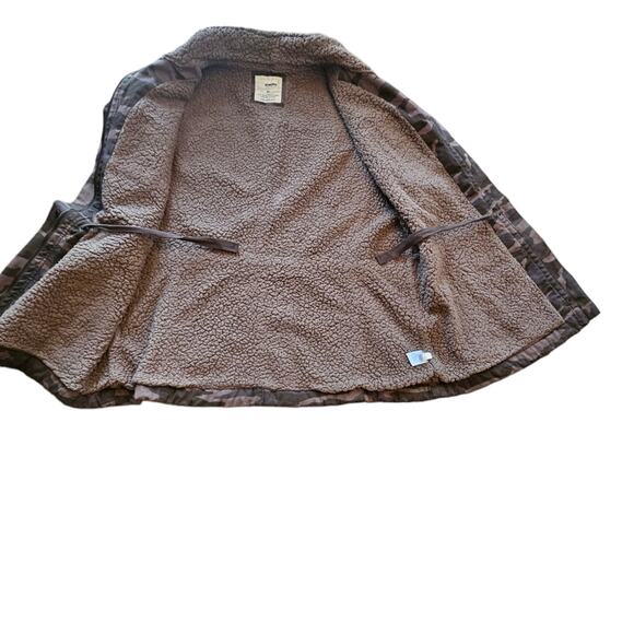 Sonoma womens Camo sherpa lined utlitliy vest size XL - Picture 4 of 9